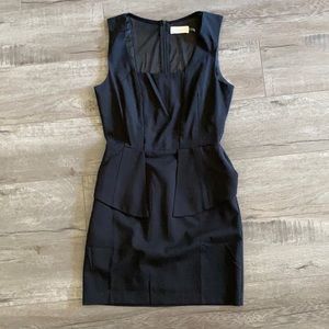 Brand Label Black Dress with Sheer Back
